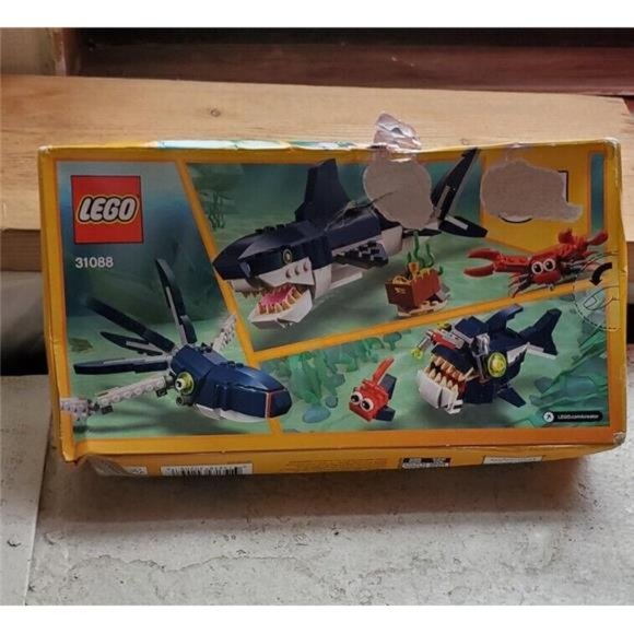 LEGO Creator Deep Sea Creatures 3-in-1 Building Toy Set Kids 31088 230 Pieces - Picture 5 of 5